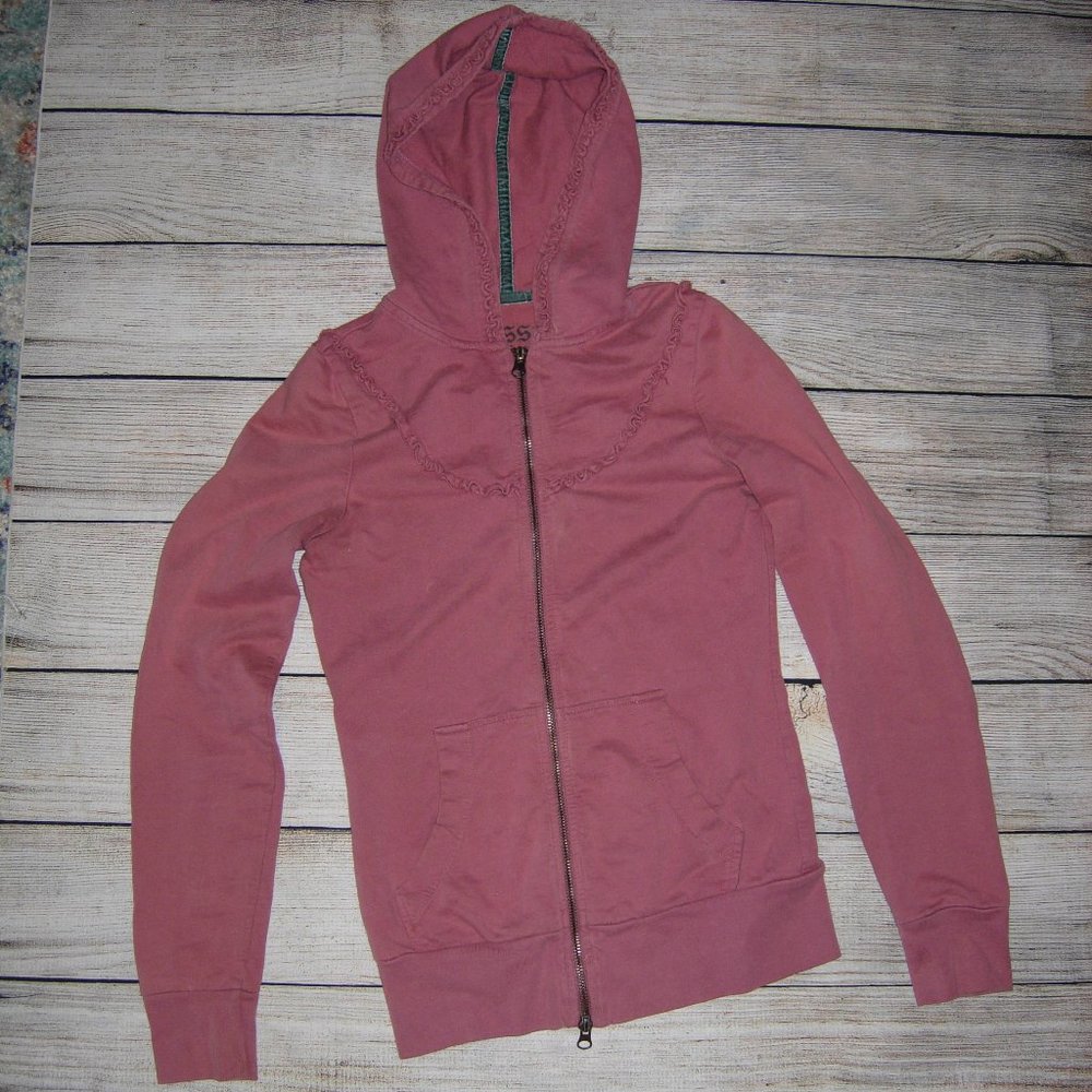 Fossil Zip Front Hoodie XS